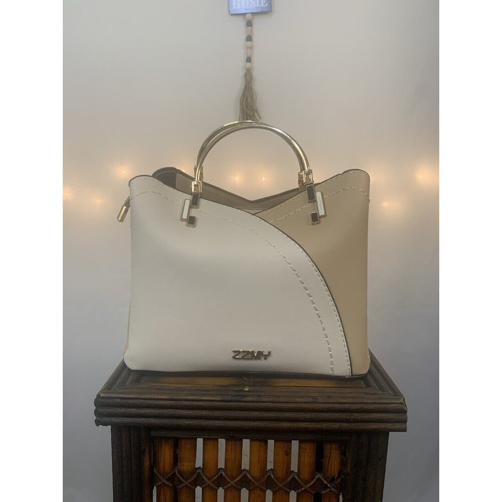 (7)shoulder bag women color geige and color cream ,new - Picture 6 of 12
